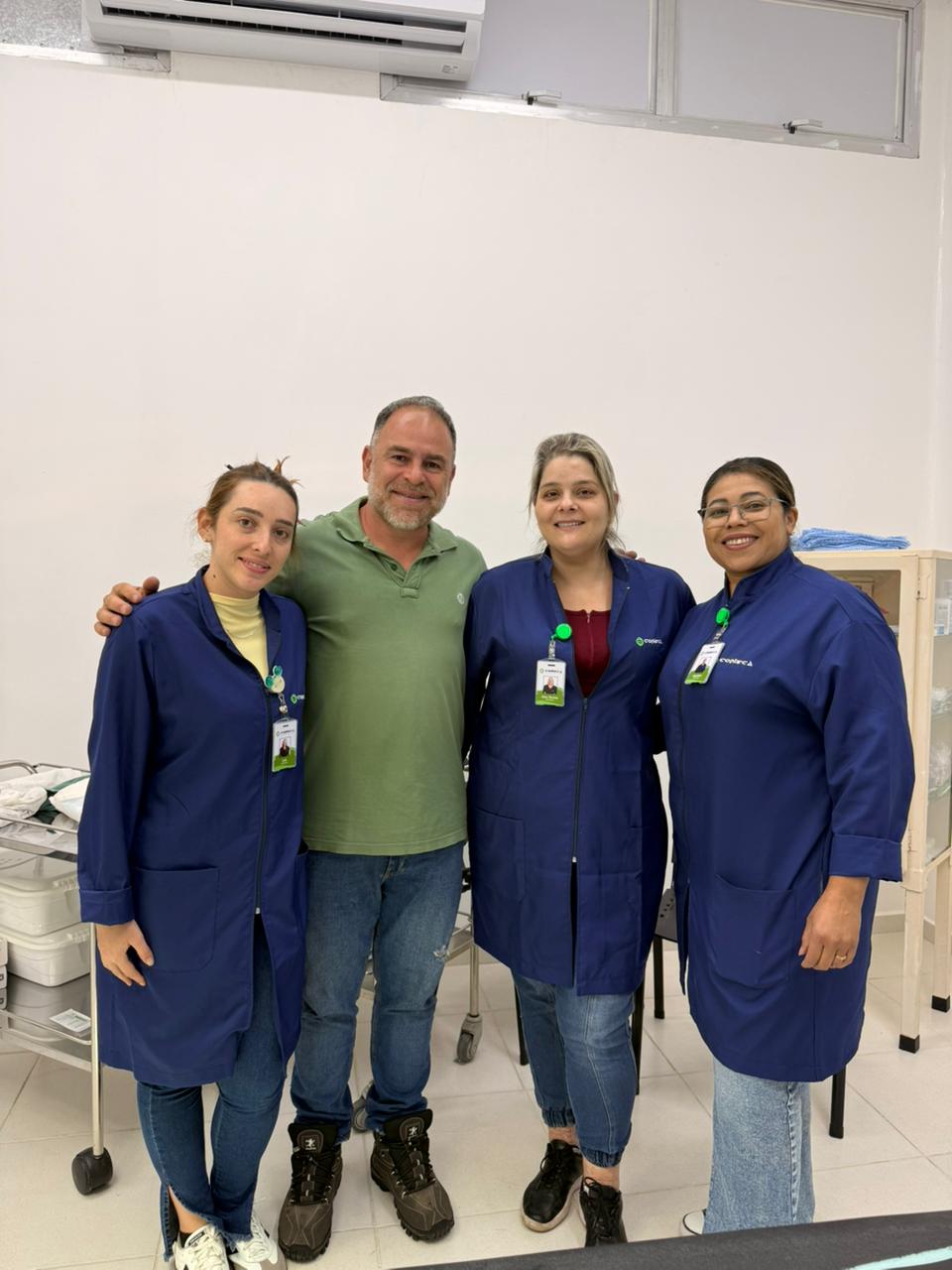 Capacitação sobre sutura para enfermeiros